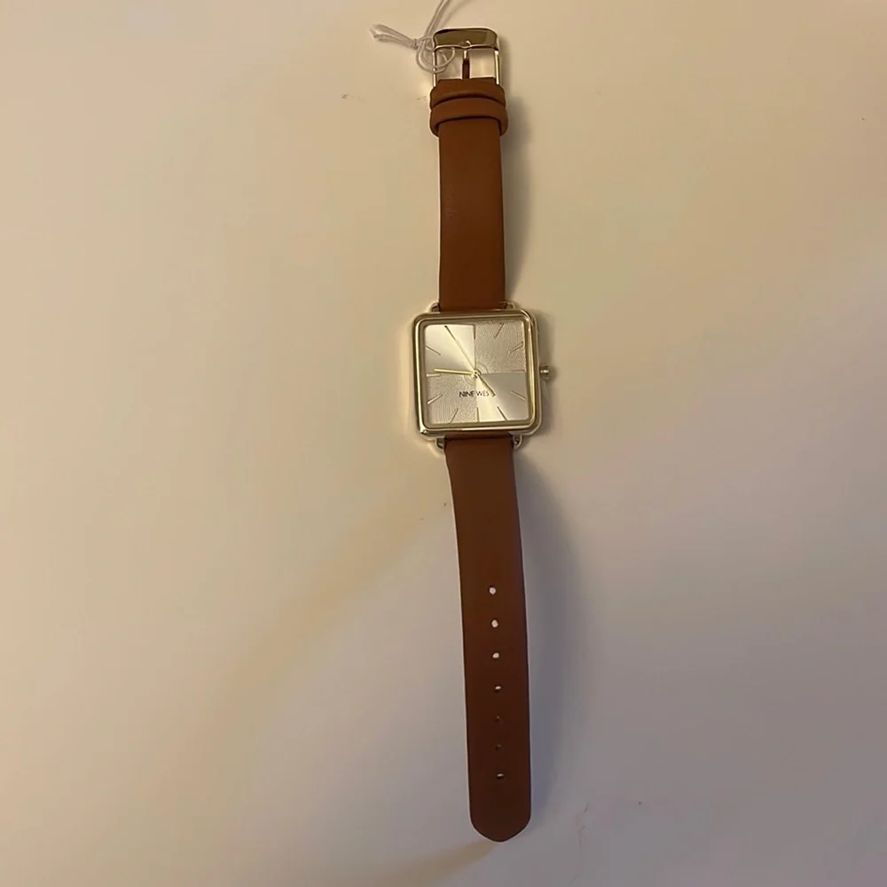 Nine West watch never worn, brand new!